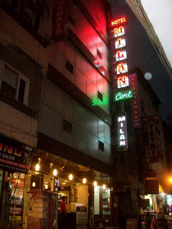 Hotel Milan Continental Delhi  Dış mekan fotoğraf